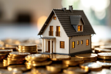 Real estate capital, house transaction image