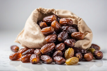 photo of a bag of dates, delicious and nutritious food 11