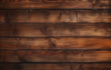 Obraz na płótnie Canvas wooden background with dark, brown wood grain, in the style of realistic landscapes with soft edges, 32k uhd, hand-drawn, collecting and modes of display, rustic figurative, spot metering.