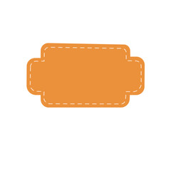 Vintage label Hand Drawn 