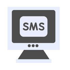 monitor sms icon 