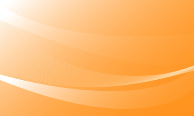 orange lines wave curves on gradient abstact background