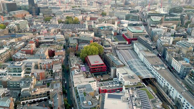 Central London Skyline and Smithfield Market