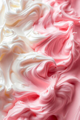 Obraz premium texture lotion cream for face and cream. Selective focus.