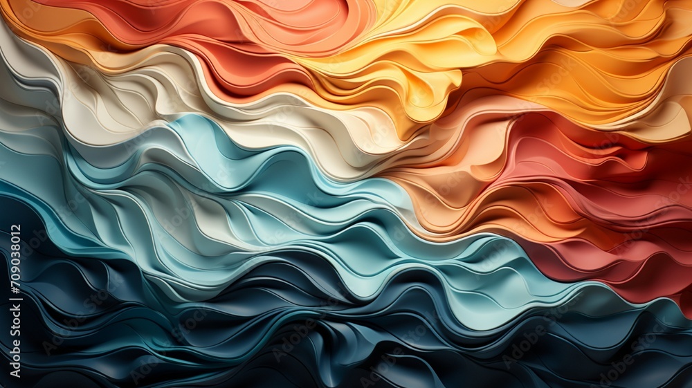 Aufkleber multicolored textured backdrop for enhanced visual appeal - ai generative