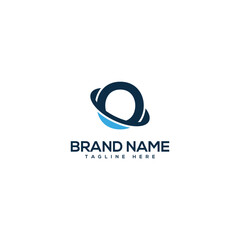 Obraz premium Professional O Letter Technology Logo Design vector Element.