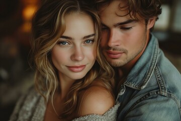 Obraz premium Valentines day best romantic couple flower hart created by ai