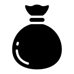 money bag, chinese coin icon