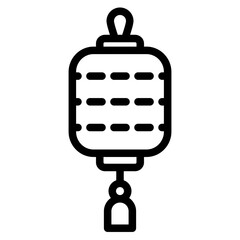 Chinese Latern Vector Graphic Icon for Chinese New Year