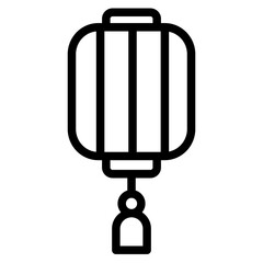 Chinese Latern Vector Graphic Icon for Chinese New Year