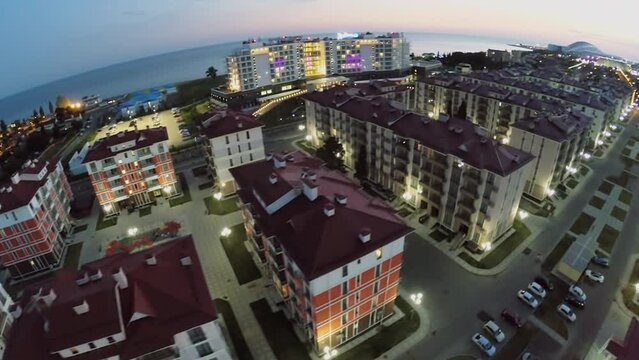 Town-hotel Barhatnye Sezony and hotel Radisson Blu