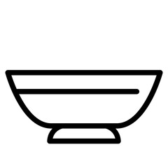 stack of bowls icon