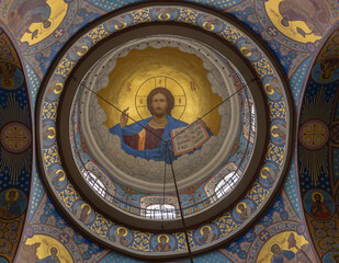 Military Cathedral of the Holy Prince Alexander Nevsky. Krasnodar, Russia, 11.01.2024