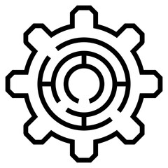 Sophistication Icon Element For Design