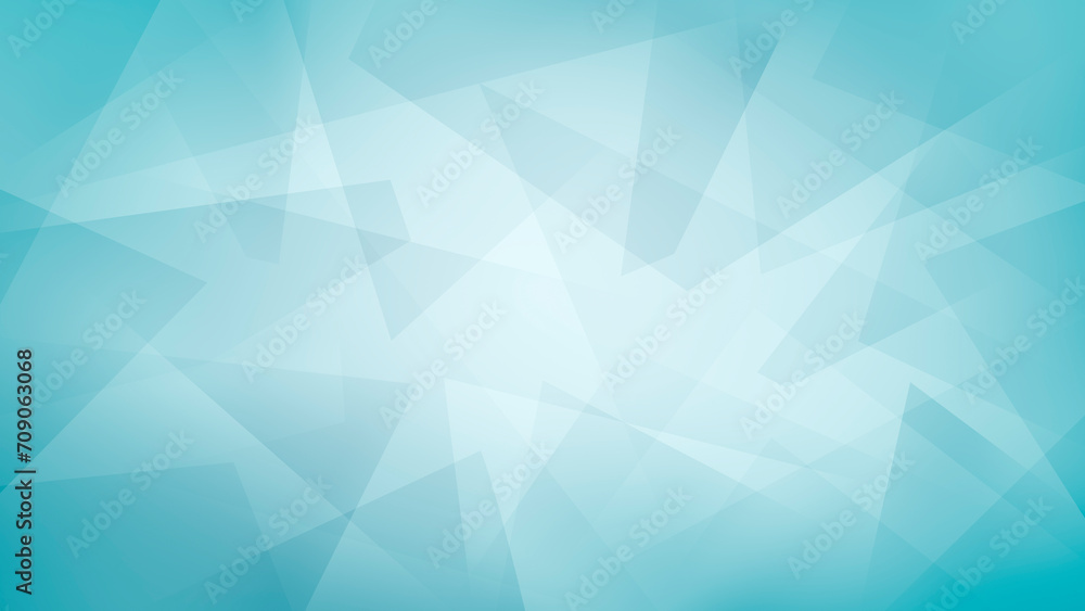 Poster Modern light blue abstract background. Minimal. Color gradient. Light. Web banner. Geometric shape. 3d effect. Lines stripes triangles. Design. Futuristic. Cut paper or metal effect. Luxury. Premium.