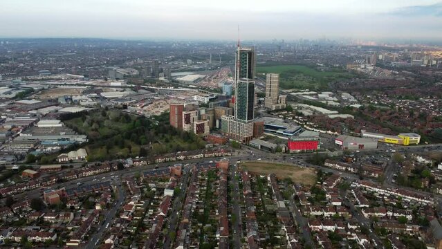 North Acton and the westway A40, ealing, london, england