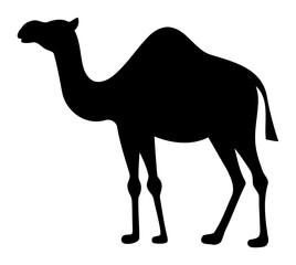 Minimalist Camel Outline
