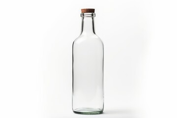 Bottle isolated white background - obrazy, fototapety, plakaty