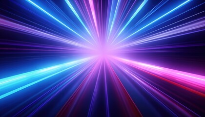 a colorful abstract neon art