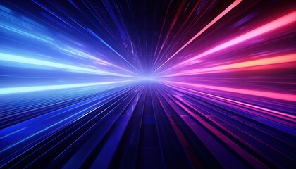 a colorful abstract neon art