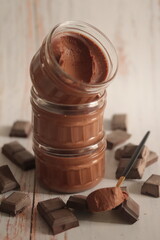 petit pot de crème au chocolat