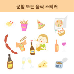 군침 도는 음식 스티커 02