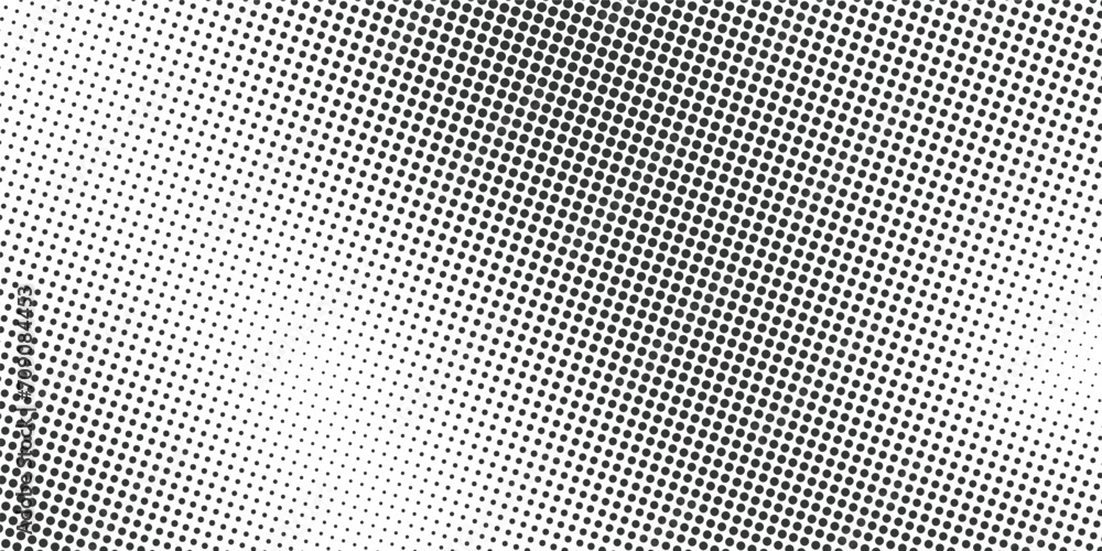 Poster halftone background vector design horizontal dotted in black color