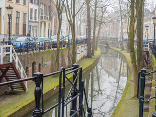 Winterezit in Utrecht in den Niederlanden