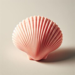 seashell on white