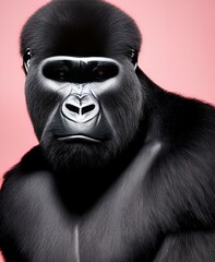 cool gorilla. generative ai