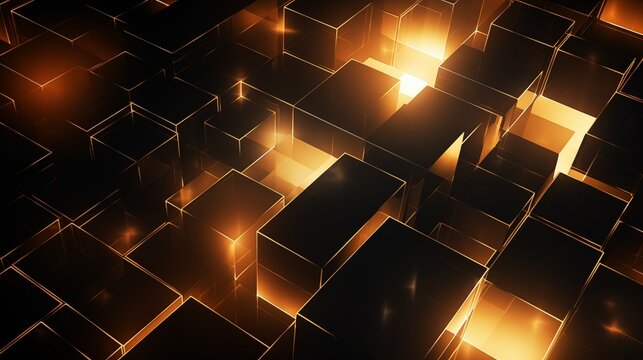  Illustration with monochromatic elegance, featuring intricate geometric patterns and creating a sense of depth