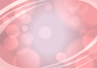 優しいピンクのぼかし効果が特徴の背景