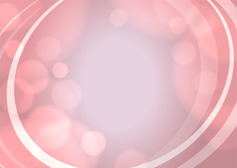 優しいピンクのぼかし効果が特徴の背景