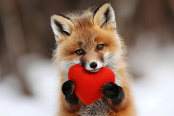 Obraz premium Happy Valentine