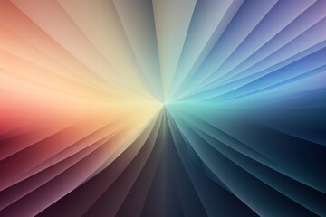 Abstract colorful background with rays and lines