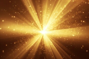 gold abstract background with bokeh defocused lights