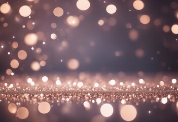 Beautiful festive background image with sparkles and bokeh in pastel pearl and silver colors Selecti
