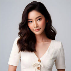 Beautiful young woman