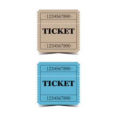 Obraz premium Economical entrance ticket in a new design and with convenience 