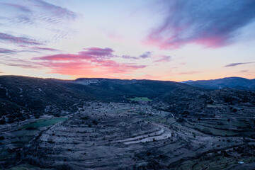 Countryside Morella, Province of Castellón, Valencia, Spain