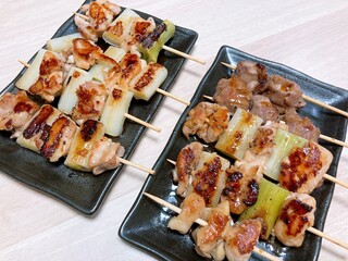 shish kebab on skewers