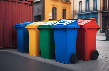 recycle bins close to home. 