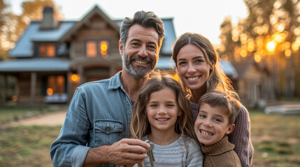 Familienglück im eigenen Zuhause
