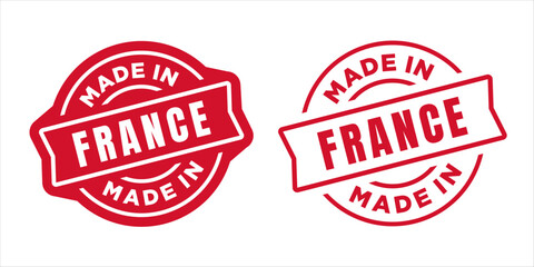 Made in France Stamp. Vector illustration