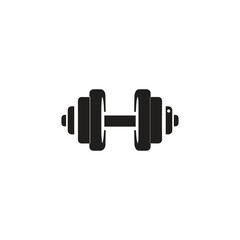 dumbbel icon template