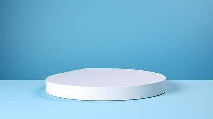 Modern round product advertising podium, booth, stage, product background, promotional event background