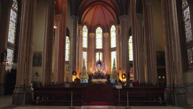 St. Anthony of Padua Catholic Church Sent Antuan Kilisesi Imposing, neo-Gothic style Istanbul, Turkey