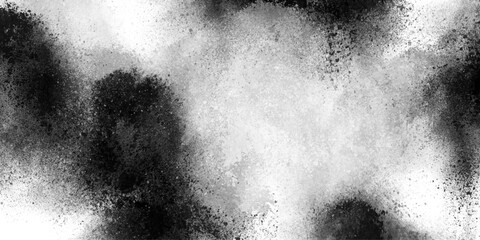 Black White splash paint powder on.liquid color backdrop surface,messy painting aquarelle painted water splash glitter art wall background.watercolor on,cosmic background.
