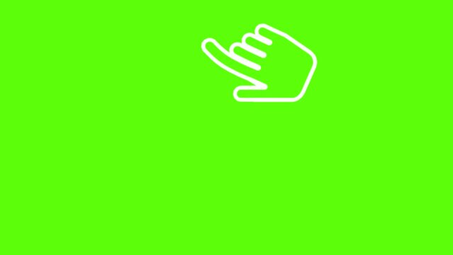 swipe up hand animation slide up hand icon slide up looping alpha 4k