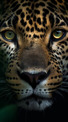 Fototapeta premium very powerful national geographic image spirit animal tiger created with Generative Ai